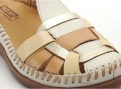 Pikolinos Nu Pieds Plats Femme Cadaques 0965 Beige -REN Chaussures Magasin 9984301 6