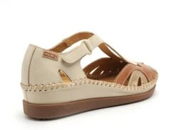 Pikolinos Nu Pieds Plats Femme Cadaques 1569 Beige -REN Chaussures Magasin 9984501 5