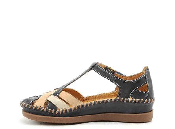 Pikolinos Nu Pieds Plats Femme Cadaques 0732 Bleu 3 Pikolinos Nu Pieds Plats Femme Cadaques 0732 Bleu – Image 3