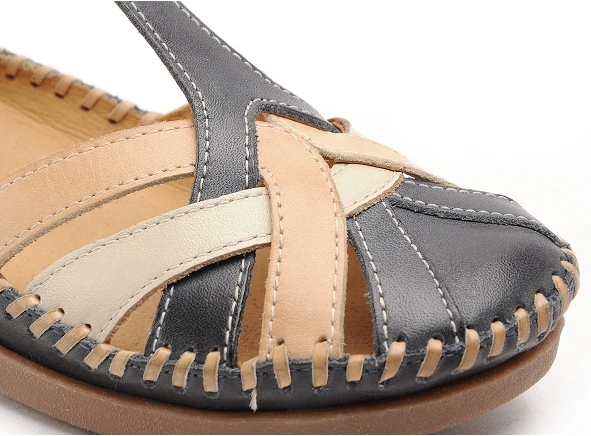 Pikolinos Nu Pieds Plats Femme Cadaques 0732 Bleu 6 Pikolinos Nu Pieds Plats Femme Cadaques 0732 Bleu – Image 6