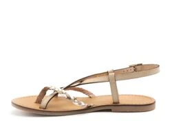 Les Tropeziennes Nu Pieds Plats Femme Chou F Beige -REN Chaussures Magasin 9990901 3