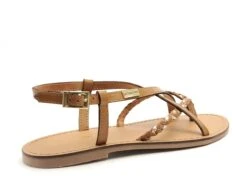 Les Tropeziennes Nu Pieds Plats Femme Chou F Marron -REN Chaussures Magasin 9990902 5