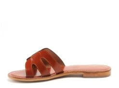 Les Tropeziennes Mules Et Sabots Plats Femme Damia F Orange -REN Chaussures Magasin 9991001 3