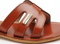 Les Tropeziennes Mules Et Sabots Plats Femme Damia F Orange -REN Chaussures Magasin 9991001 6