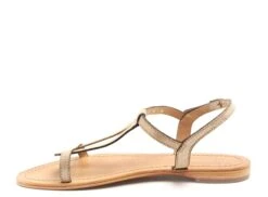 Les Tropeziennes Nu Pieds Plats Femme Hamat F Or -REN Chaussures Magasin 9991101 3