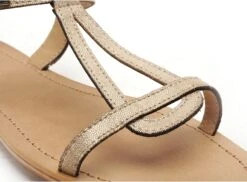 Les Tropeziennes Nu Pieds Plats Femme Hamat F Or -REN Chaussures Magasin 9991101 6