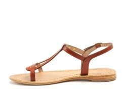 Les Tropeziennes Nu Pieds Plats Femme Hamess F Orange -REN Chaussures Magasin 9991202 3