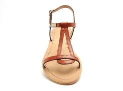 Les Tropeziennes Nu Pieds Plats Femme Hamess F Orange -REN Chaussures Magasin 9991202 4