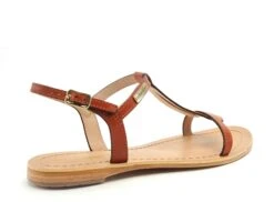 Les Tropeziennes Nu Pieds Plats Femme Hamess F Orange -REN Chaussures Magasin 9991202 5