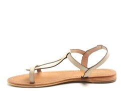 Les Tropeziennes Nu Pieds Plats Femme Hamess F Beige -REN Chaussures Magasin 9991203 3