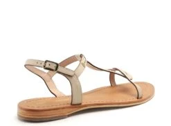 Les Tropeziennes Nu Pieds Plats Femme Hamess F Beige -REN Chaussures Magasin 9991203 5