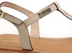 Les Tropeziennes Nu Pieds Plats Femme Hamess F Beige -REN Chaussures Magasin 9991203 6