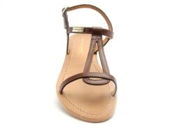 Les Tropeziennes Nu Pieds Plats Femme Hamess F Marron -REN Chaussures Magasin 9991204 4