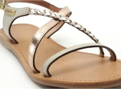 Les Tropeziennes Nu Pieds Plats Femme Hanano F Beige -REN Chaussures Magasin 9991301 6