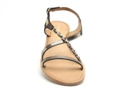 Les Tropeziennes Nu Pieds Plats Femme Hanano F Noir -REN Chaussures Magasin 9991302 4