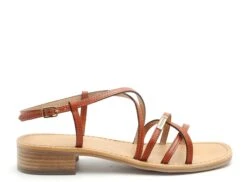 Les Tropeziennes Nu Pieds Plats Femme Harryna F Orange