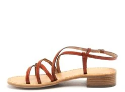 Les Tropeziennes Nu Pieds Plats Femme Harryna F Orange -REN Chaussures Magasin 9991801 3