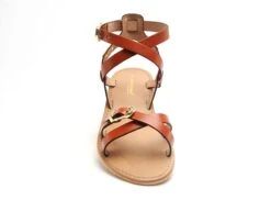 Les Tropeziennes Nu Pieds Plats Femme Hepana F Orange -REN Chaussures Magasin 9991901 4