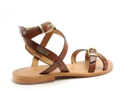 Les Tropeziennes Nu Pieds Plats Femme Hepana F Marron -REN Chaussures Magasin 9991903 5