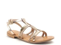 Les Tropeziennes Nu Pieds Plats Femme Bongo F Or -REN Chaussures Magasin 9992101 2