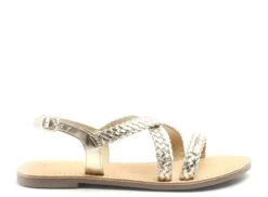 Les Tropeziennes Nu Pieds Plats Femme Diams F Or