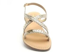 Les Tropeziennes Nu Pieds Plats Femme Diams F Or -REN Chaussures Magasin 9992201 4