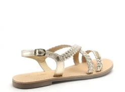 Les Tropeziennes Nu Pieds Plats Femme Diams F Or -REN Chaussures Magasin 9992201 5