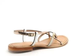 Les Tropeziennes Nu Pieds Plats Femme Monaco F Beige -REN Chaussures Magasin 9993702 5